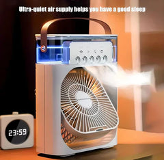 Ice containable Container Fan