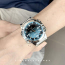 Casio Men's Blue Dial Analog Watch Stainless Steel Bracelet - AMW-870DA-2A1VDF
