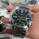 Casio Amw-870d-1avdf - Adventure Ready Men's Watch With Stainless Steel Band And Black Dial