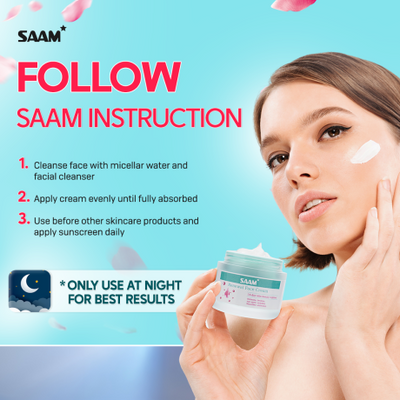 60% Off SAAM Renewal Face Cream for Melasma and Freckles Treatment