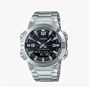 Casio Amw-870d-1avdf - Adventure Ready Men's Watch With Stainless Steel Band And Black Dial