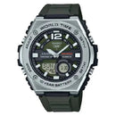 Casio Analog-Digital MWQ-100-3AVDF Black Dial Resin Strap Men's Watch