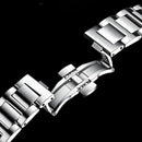Errav Classic Black Dial Stainless Steel Waterproof Watch