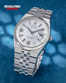 Rolex Land-Dweller 40 Oyster, 40 mm, Oystersteel and white gold M127334-0001  English