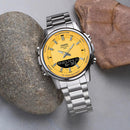 Casio Illuminator Stainless Steel Analog-Digital Watch