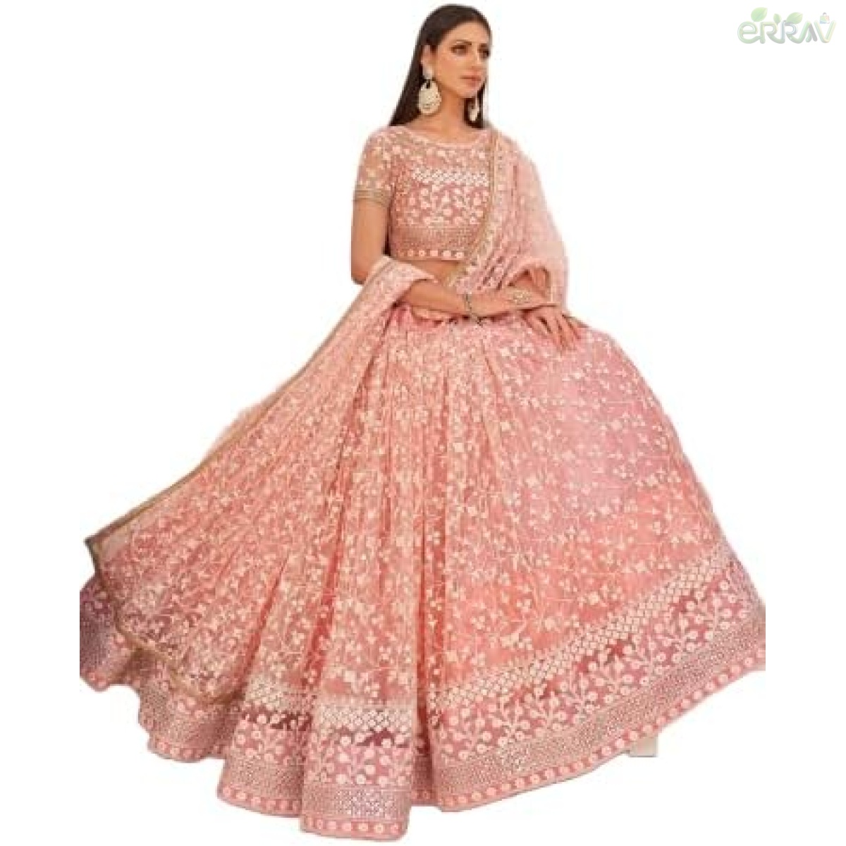 Drashti Villa Women's Semi-Stitched Lehenga