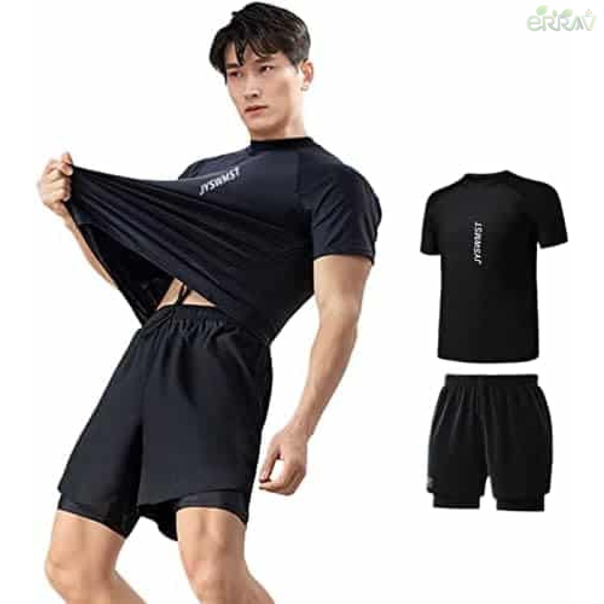 2-Piece Men's Quick-Drying Swimsuit Set