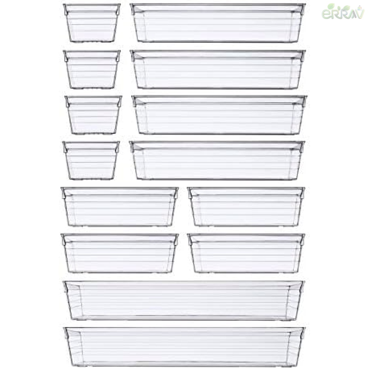 Plastic Drawer Organizer Tray for Kitchen