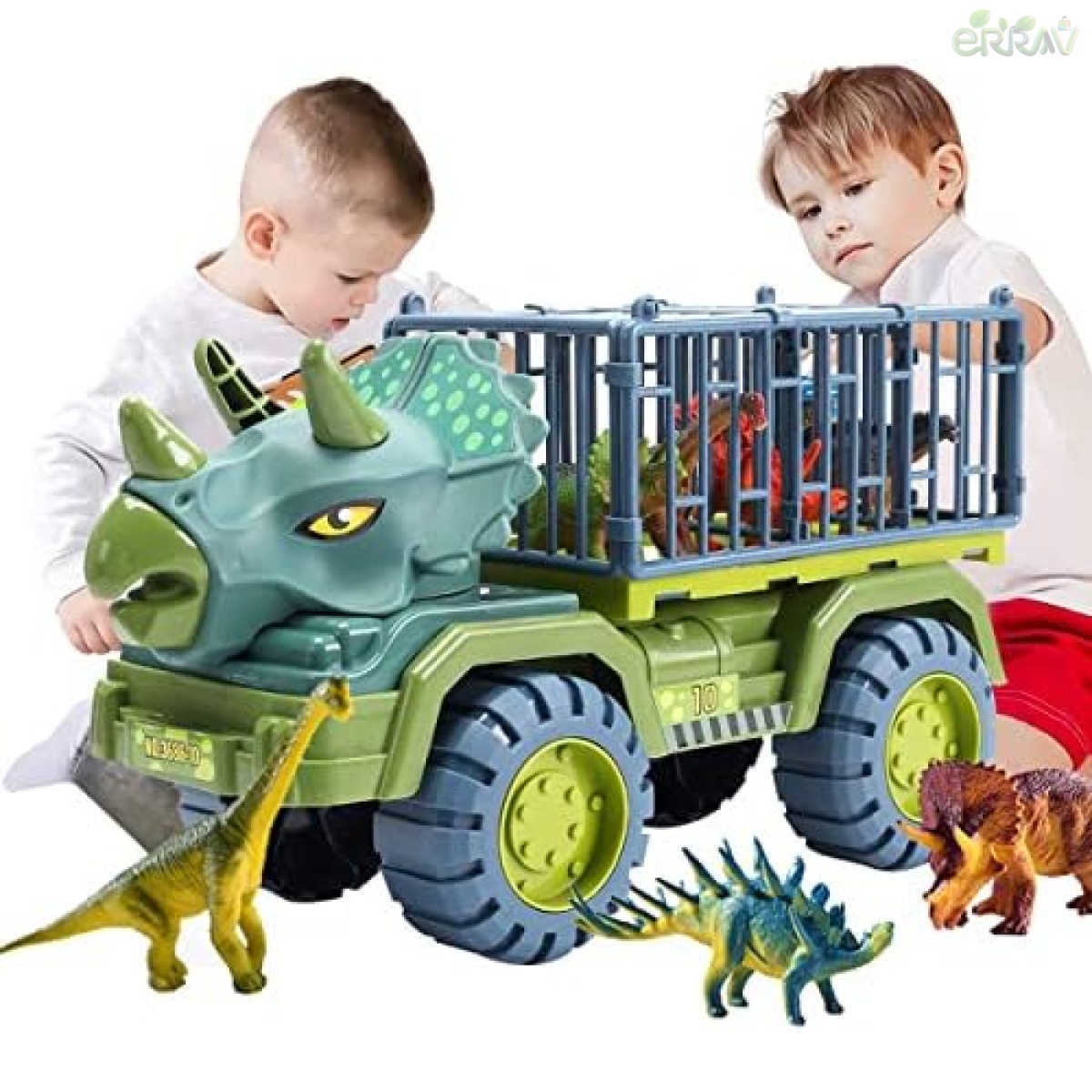 ALMEKAQUZ Dinosaur Truck Toy for Kids 3-5 Years