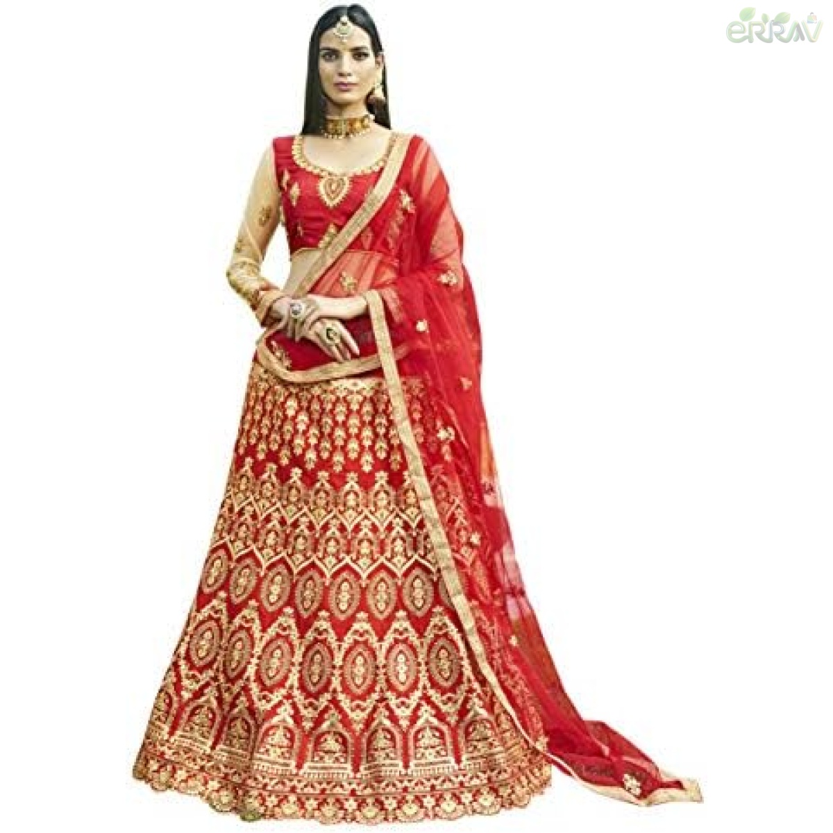 MANVAA Women's Silk Lehenga Choli